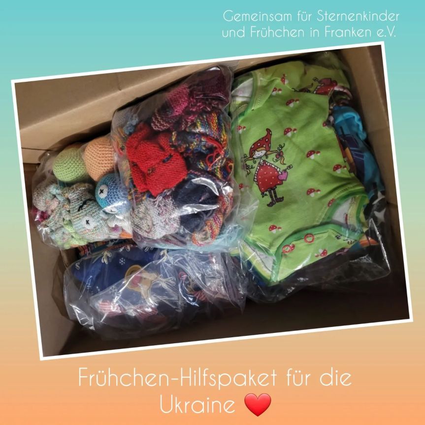 Frühchen-Hilfspaket für die&nbsp;Ukraine